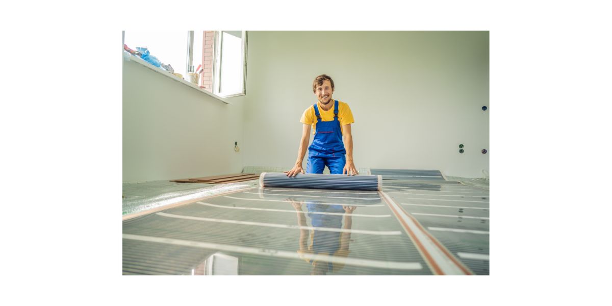 How thick is radiant floor heating?